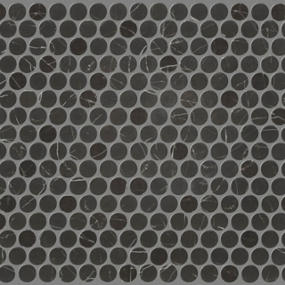 Picture of Shaw Floors - Gala Mosaic Penny Round Black Tie