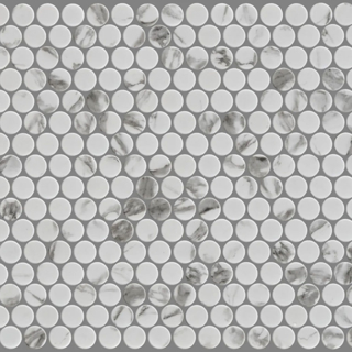 Picture of Shaw Floors - Gala Mosaic Penny Round Platinum