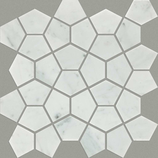 Picture of Shaw Floors - Chateau Pentagon Bianco Carrara