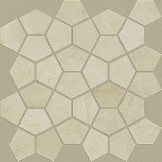 Picture of Shaw Floors - Chateau Pentagon Crema Marfil