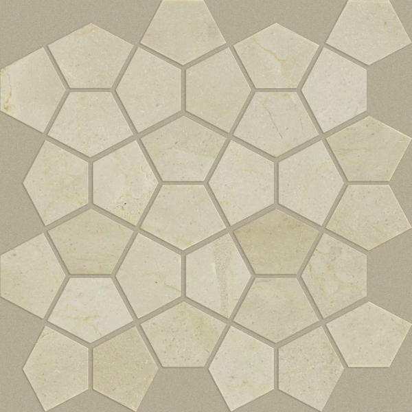 Picture of Shaw Floors - Chateau Pentagon Crema Marfil