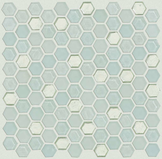 Picture of Shaw Floors - Molten Glass Hexagon Platinum