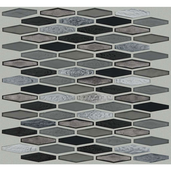 Picture of Shaw Floors - Molten Glass Stretch Hexagon Obsidian