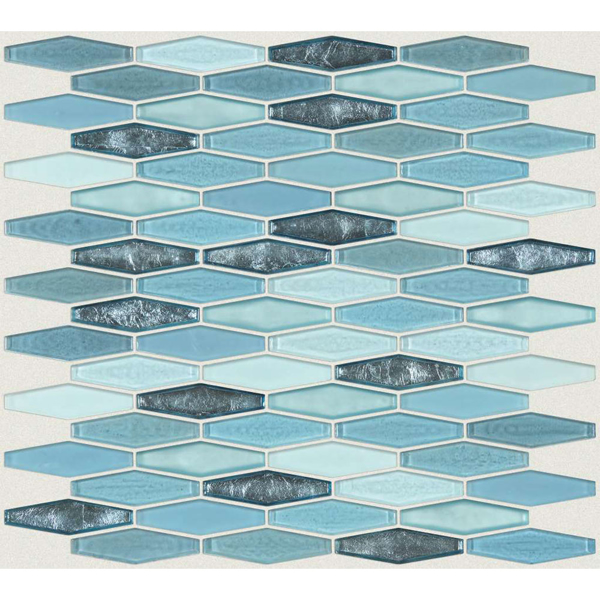 Picture of Shaw Floors - Molten Glass Stretch Hexagon Santorini