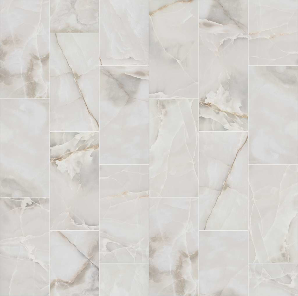 Picture of Shaw Floors - Onyx 12 x 24 Polished White