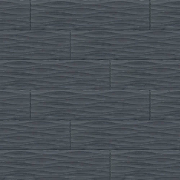 Picture of Shaw Floors - Thomas Ave Wave Midnight