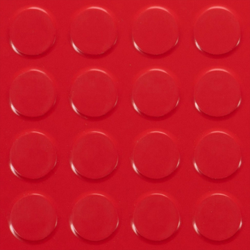 Picture of American Biltrite - AB Pure Round 18 x 18 Fire Engine Red
