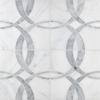 Picture of Elon Tile & Stone - Ribbon Waterjet Pearl White Mystic Gray