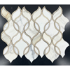 Picture of Elon Tile & Stone - Tulip Waterjet Calacatta Gold Crema Marfil Honed