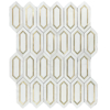 Picture of Elon Tile & Stone - Aluminum Picket Dolomite Gold Honed