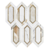 Picture of Elon Tile & Stone - Aluminum Picket Calacatta Gold Polished