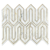 Picture of Elon Tile & Stone - Aluminum Serpentine Calacatta Gold