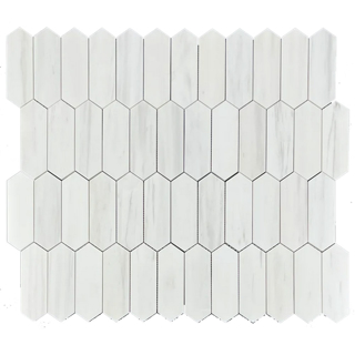 Picture of Elon Tile & Stone - Picket 2 x 6 Mosaics Dolomite