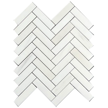 Picture of Elon Tile & Stone - Herringbone Mosaics 1 x 4 Dolomite Honed