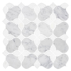 Picture of Elon Tile & Stone - Silhouette Mosaics Bianco Carrara White Thassos