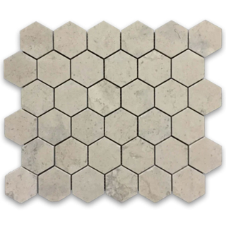 Picture of Elon Tile & Stone - Hexagon Mosaics 2 Ville Sur Mer Honed