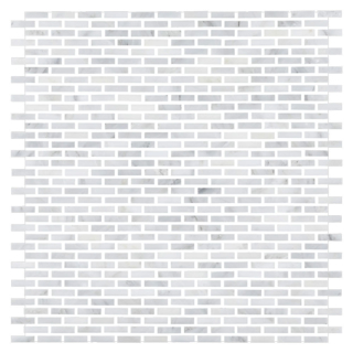 Picture of Elon Tile & Stone - Micro Brick Mosaics Pearl White