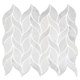 Picture of Elon Tile & Stone - Petal Mosaics Pearl White