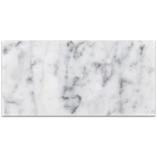 Picture of Elon Tile & Stone - Marble 3 x 6 Bianco Carrara Honed