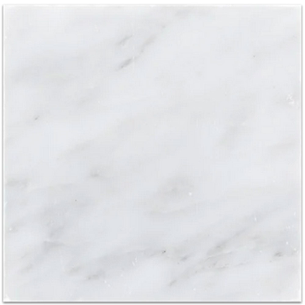 Picture of Elon Tile & Stone - Marble 4 x 4 Pearl White Honed