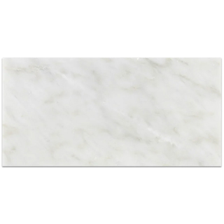 Picture of Elon Tile & Stone - Marble 6 x 12 Pearl White Honed