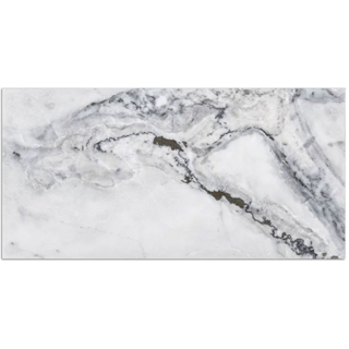 Picture of Elon Tile & Stone - Marble 6 x 12 Royal White Honed