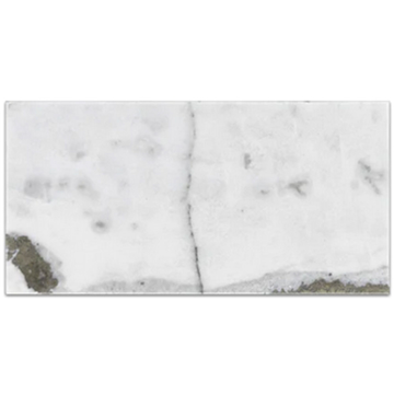 Picture of Elon Tile & Stone - Marble 3 x 6 Royal White Honed