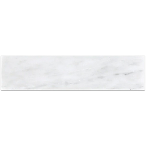 Picture of Elon Tile & Stone - Marble 3 x 12 Pearl White Polished