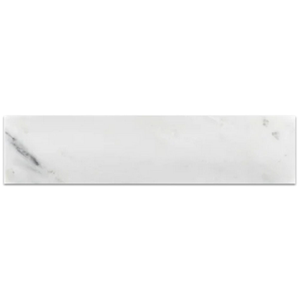 Picture of Elon Tile & Stone - Marble 2 x 8 Pearl White Polished