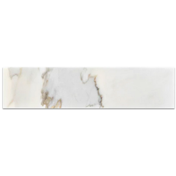 Picture of Elon Tile & Stone - Marble 2 x 8 Calacatta Gold Honed