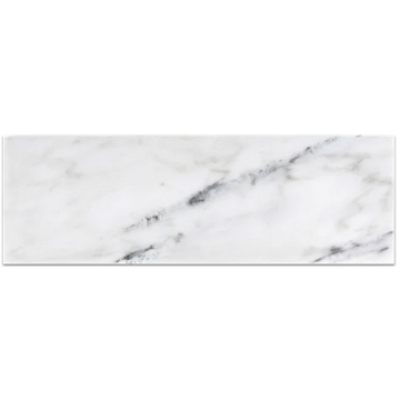 Picture of Elon Tile & Stone - Marble 4 x 12 Pearl White Polished