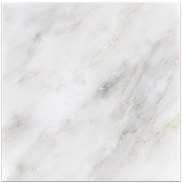 Picture of Elon Tile & Stone - Marble 6 x 6 Pearl White Honed