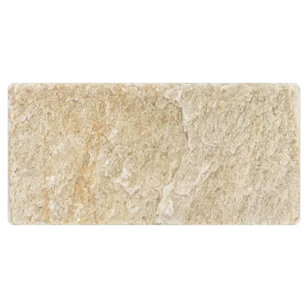 Picture of Elon Tile & Stone - Slate 3 x 6 Golden Sand Quartzite Tumbled