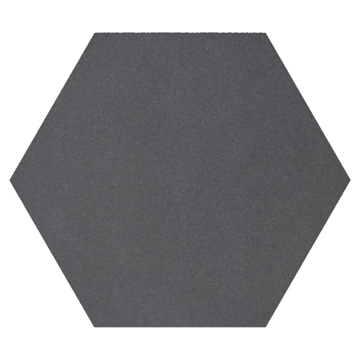 Picture of Elon Tile & Stone - Slate Hexagon Tile Grey Basalt Honed