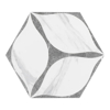 Picture of Elon Tile & Stone - Hexagon 8 Corola Grey