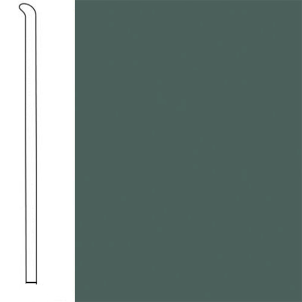 Picture of VPI Corp. - Wallbase Straight 0.080 2.5-inch Mariner Green