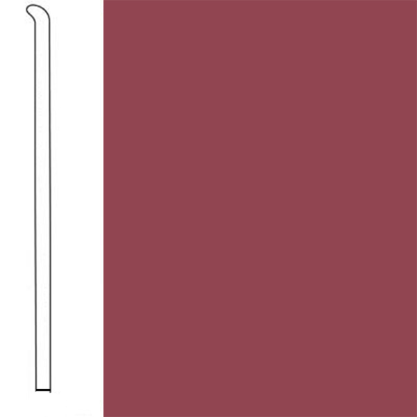 Picture of VPI Corp. - Wallbase Straight 0.080 6-inch Red Coat