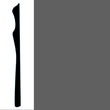 Picture of VPI Corp. - Low Dirt Retention Wallbase LDR3 6-inch Charcoal