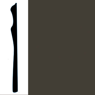 Picture of VPI Corp. - Low Dirt Retention Wallbase LDR3 6-inch Black Brown