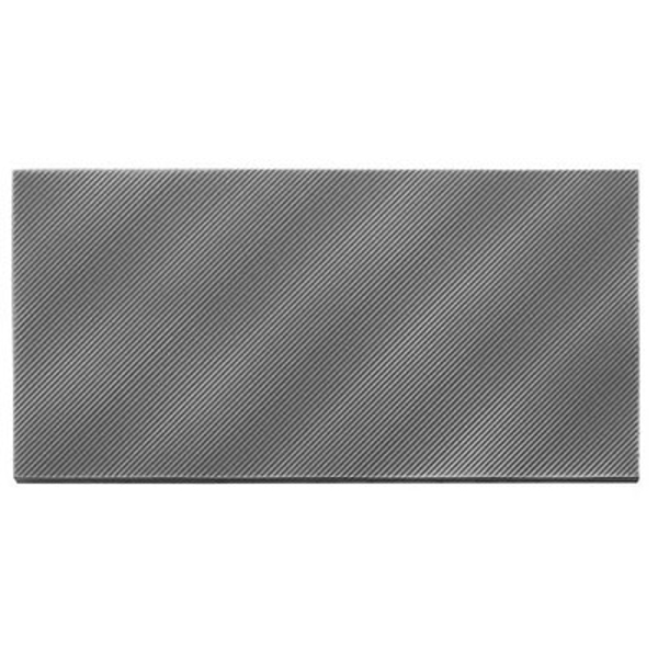 Picture of American Olean - Refined Metals 2 x 8 Linear Wave Gunmetal