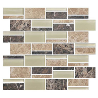 Picture of American Olean - Color Appeal Glass Blends Mosaic Random Pebble Beach