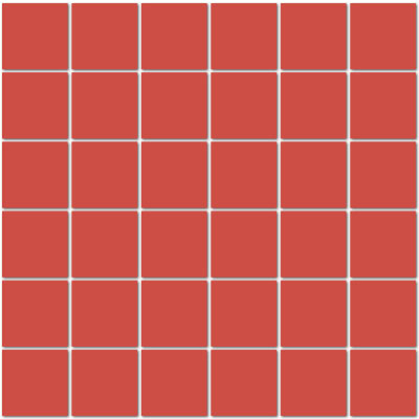 Picture of American Olean - Unglazed Porcelain Mosaics Clearface 2 x 2 Red