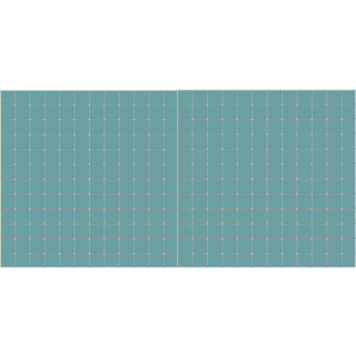 Picture of American Olean - Unglazed ColorBody Mosaic 1 x 1 Abrasive Ocean Tide