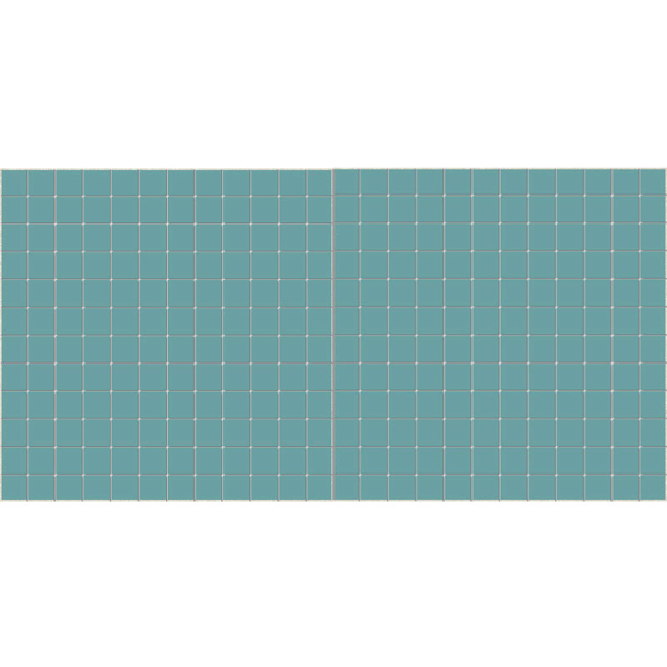 Picture of American Olean - Unglazed ColorBody Mosaic 1 x 1 Abrasive Ocean Tide