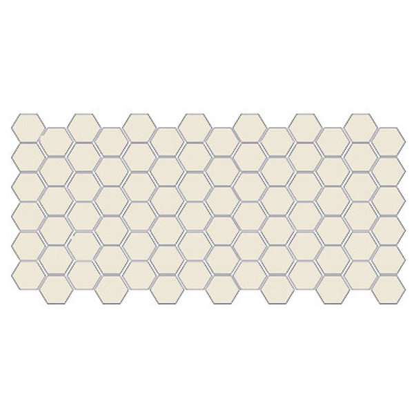 Picture of American Olean - Unglazed ColorBody Mosaic Hexagon 2 x 2 Almond