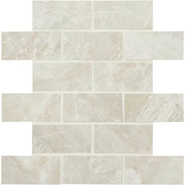 Picture of American Olean - Mirasol Brick Joint Mosaic Silver Marble