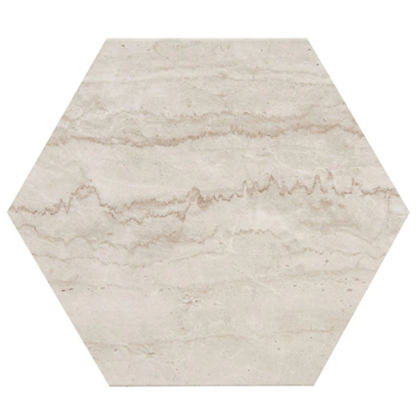 Picture of American Olean - Mythique Marble Hexagon Botticino