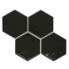 Picture of American Olean - Playscapes Hexagon Pitch Black