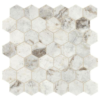 Picture of American Olean - Presario Mosaic Hexagon Lumen White