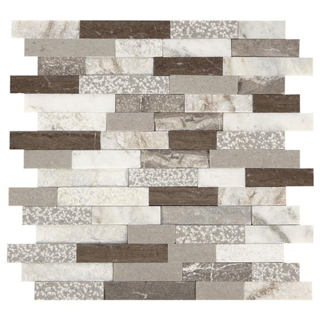 Picture of American Olean - Presario Mosaic Random Linear Reverent Taupe Blend